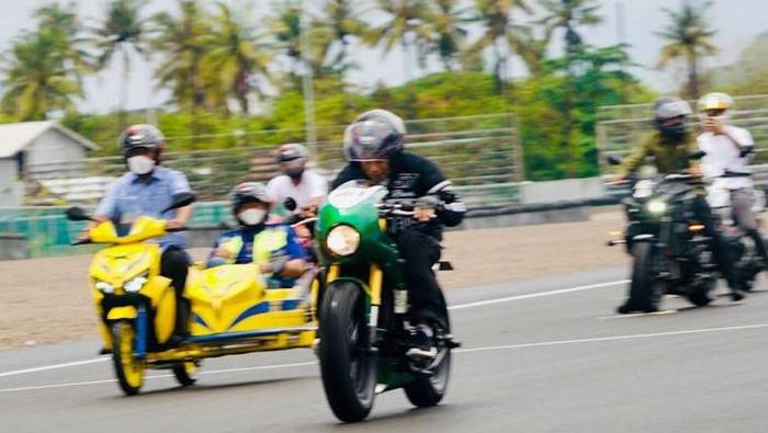 Paspampres Ungkap Keamanan Jokowi Saat Libas Tikungan Tajam Mandalika