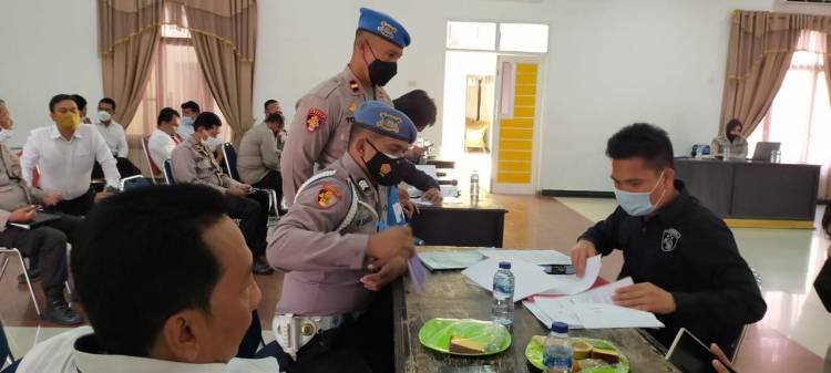Tim Supervisi Polda Sumut Evaluasi  Polres Tapteng