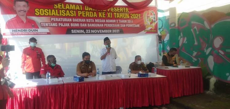 Hendri Duin Siap Bantu Warga Ajukan Pengurangan PBB