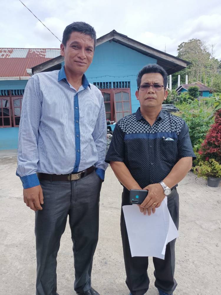 Calon Nomor 2 di Desa Sitompul Tolak Hasil Pilkades dan Laporkan ke PPKD 