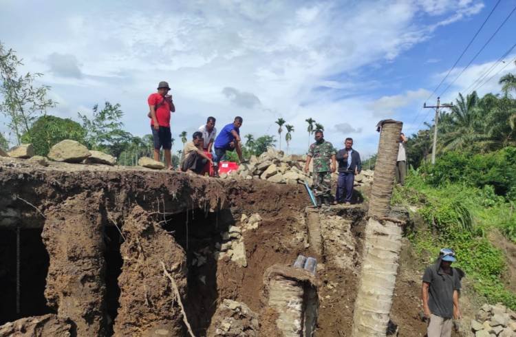 Longsor di Jalinsum Siantar-Raya Dibenahi, Ada 2 Jalur Alternatif
