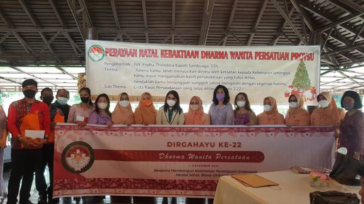 Perayaan Natal Dharma Wanita Persatuan Provsu Khidmat