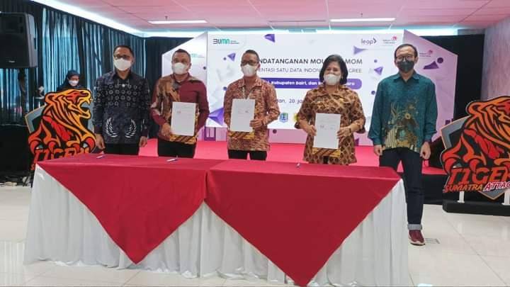 Mewujudkan Program Digitalisasi, Pemkab Karo MoU dengan PT Telkom Indonesia