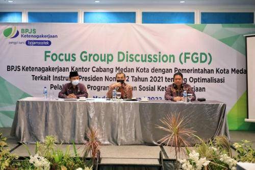 Pemko Medan akan Optimalkan Program Jaminan Sosial Ketenagakerjaan