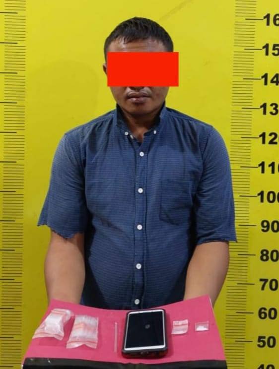Sat Narkoba Polres Asahan Kembali Amankan  Pengedar Sabu 