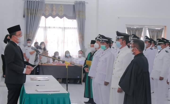 85 Kades Terpilih di Humbahas Dilantik