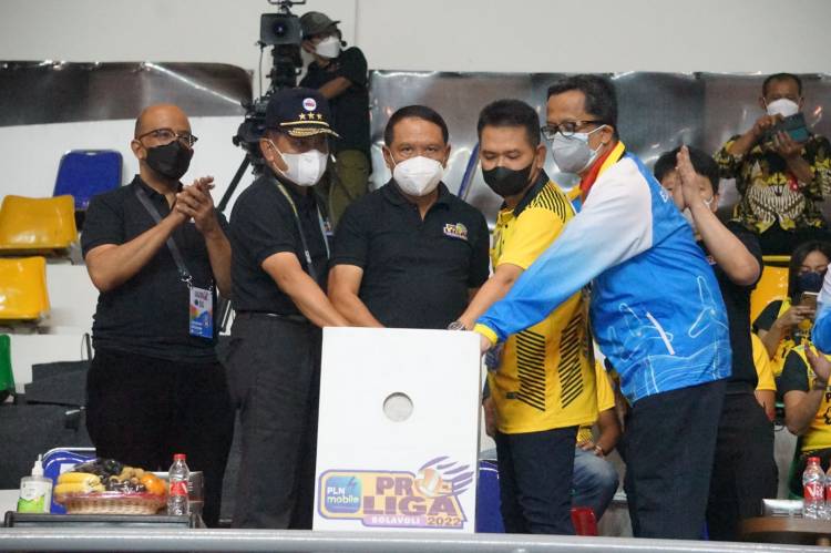 Menpora Buka PLN Mobile Proliga 2022 Yang Dua Tahun Vakum