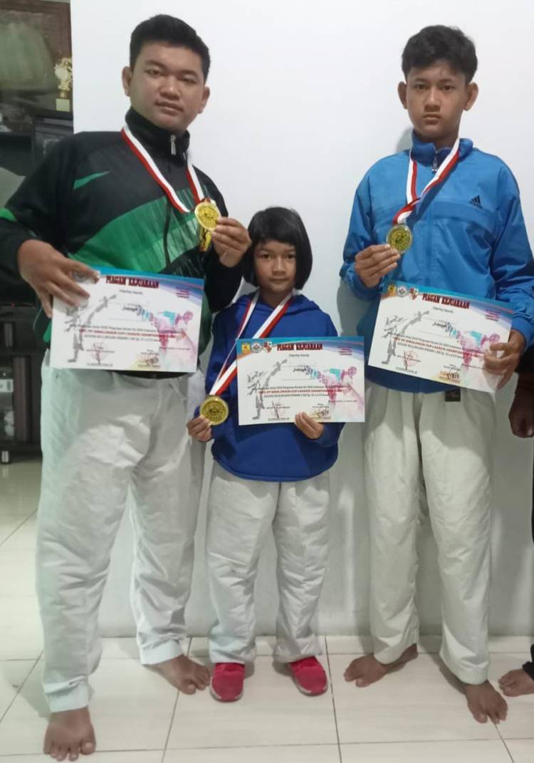 Dojo TC Sosial Raih Dua Emas dan Satu Perak pada Kejuaraan Dojo Tako se-Sumut