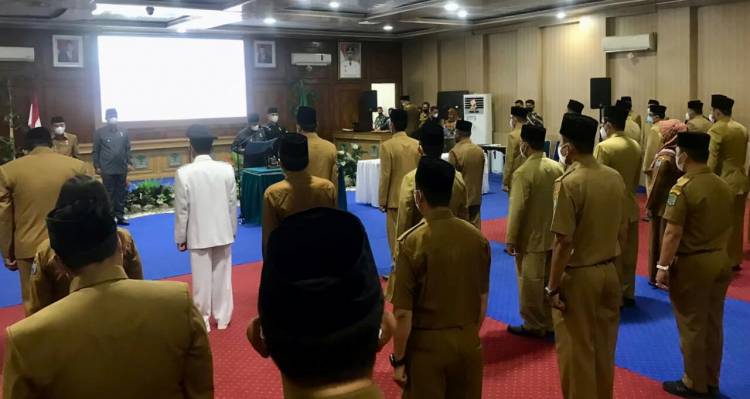 Wali Kota Lantik 34 Pejabat Pemko Binjai