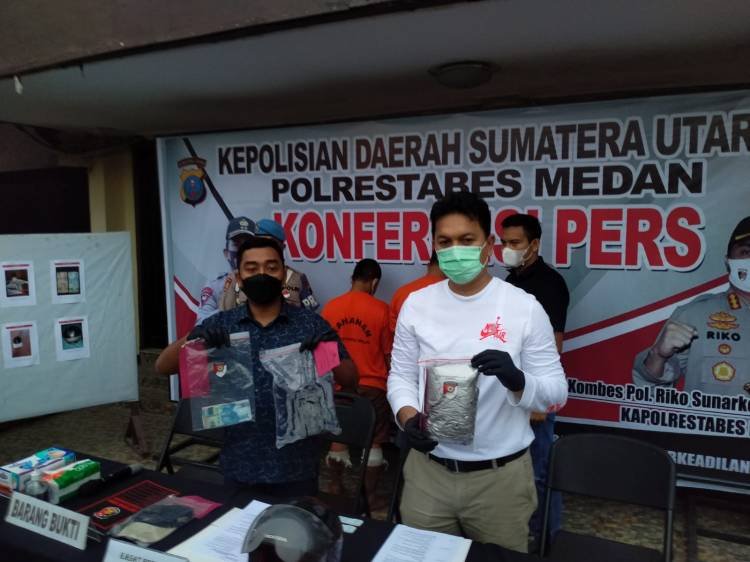 Sat Reskrim Tembak 2 Pencuri Sepedamotor Milik Petugas Kebersihan