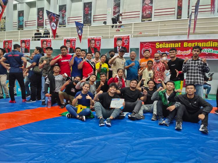 Tim Gulat Karo Raih 6 Emas dan 5 Perak di Kejuaraan Selekda Provsu