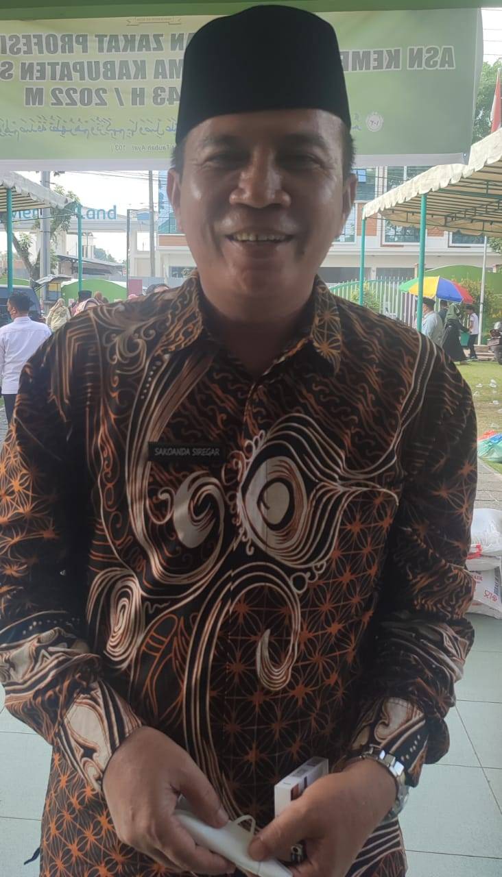 Kemenag Simalungun Bagikan 1250 Paket Zakat kepada Kaum Dhuafa