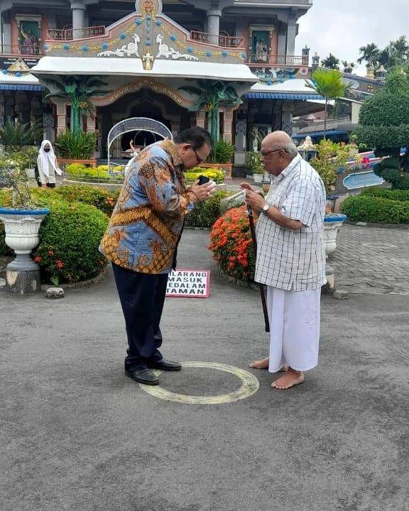 Ketua DPRD SU Kunjungi Graha Maria Annai Velangkanni Tanjung Selamat Medan Tuntungan