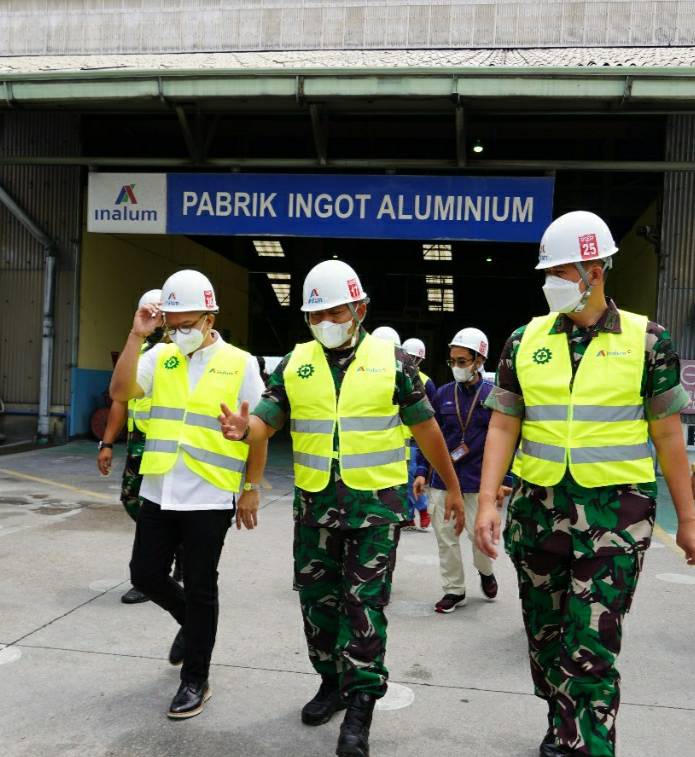 Danrem 022/Pantai Timur Kunker ke PT Inalum Persero