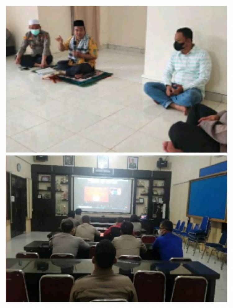 Bentuk Karakter Anggota Polri yang Religius, Personel Polres Tanjungbalai Ikuti Binrohtal