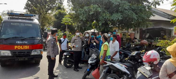 Sat Binmas Polresta Deliserdang Imbau Masyarakat Tidak Main Hakim Sendiri