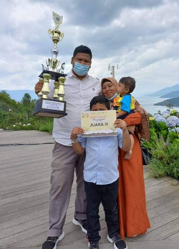 Pemilik CK Cafe Aekkanopan Juara Siantar Simalungun Coffee Festival 2022 