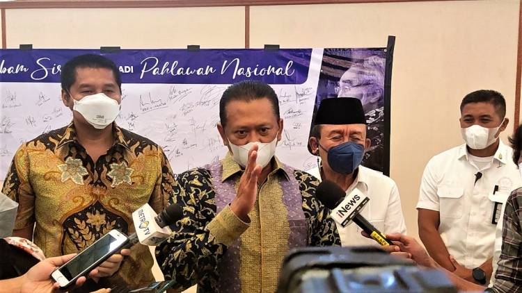 Ketua MPR Bamsoet Dukung Penuh Sabam Sirait Jadi Pahlawan Nasional