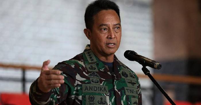 Panglima TNI Jenderal Andika Perkasa Positif Covid-19