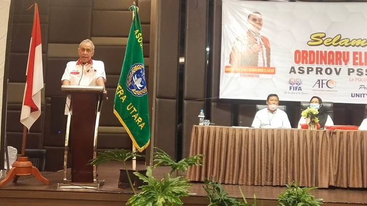 Kumpulkan 34 Suara, Kodrat Shah Lanjutkan Pimpinan Asprov PSSI Sumut