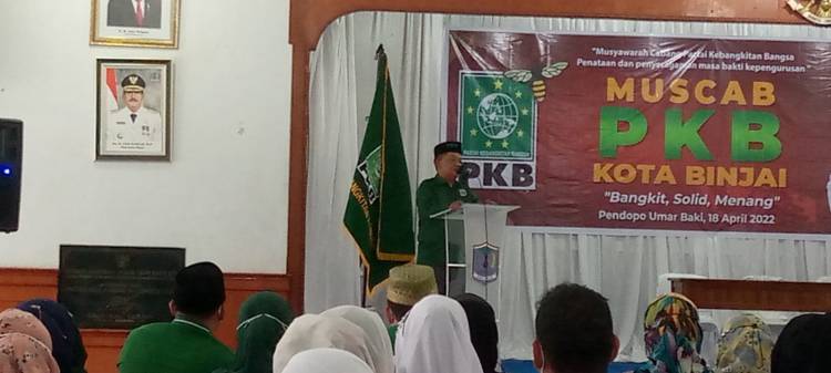 Gelar Muscab, Dicky Gusmal Terpilih Sebagai Ketua DPC PKB Kota Binjai