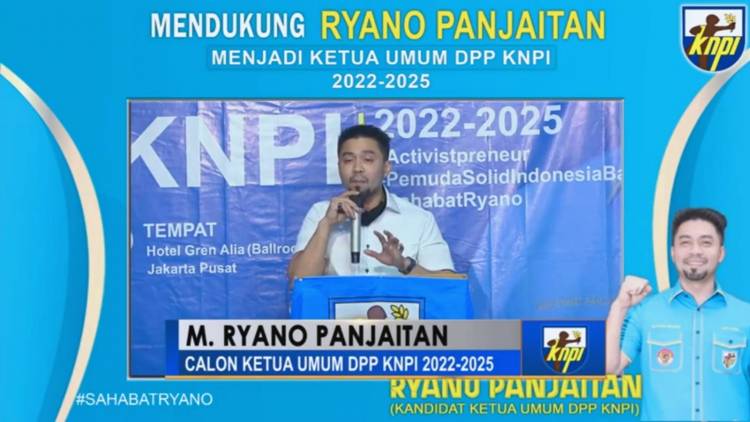 Ryano Panjaitan Deklarasi Calon Ketum KNPI, Didukung 130 OKP