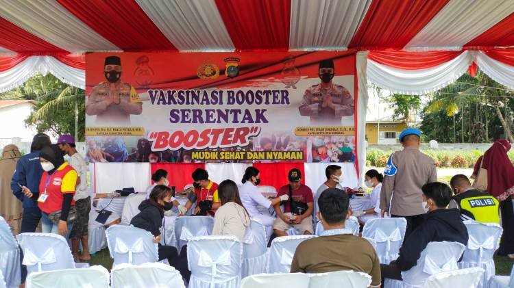 Polresta Deliserdang Gencarkan Vaksinasi Massal di Bulan Ramadan