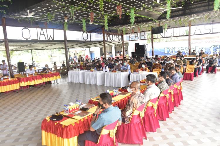 Hadiri Forkada, Wabup Nias Barat Dukung SBU dan Pemanfaatan Kekayaan Intelektual 