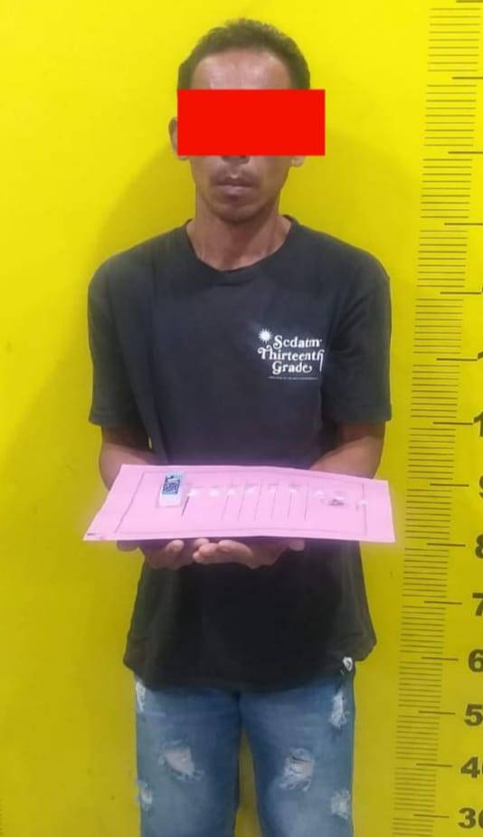 Polsek BP Mandoge Amankan Pengedar Sabu Nyambi Curi Sawit