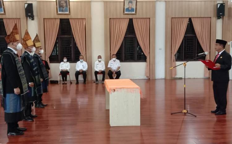 Tri Dharma Sipayung Dilantik sebagai Dirut PD Agromadear Simalungun