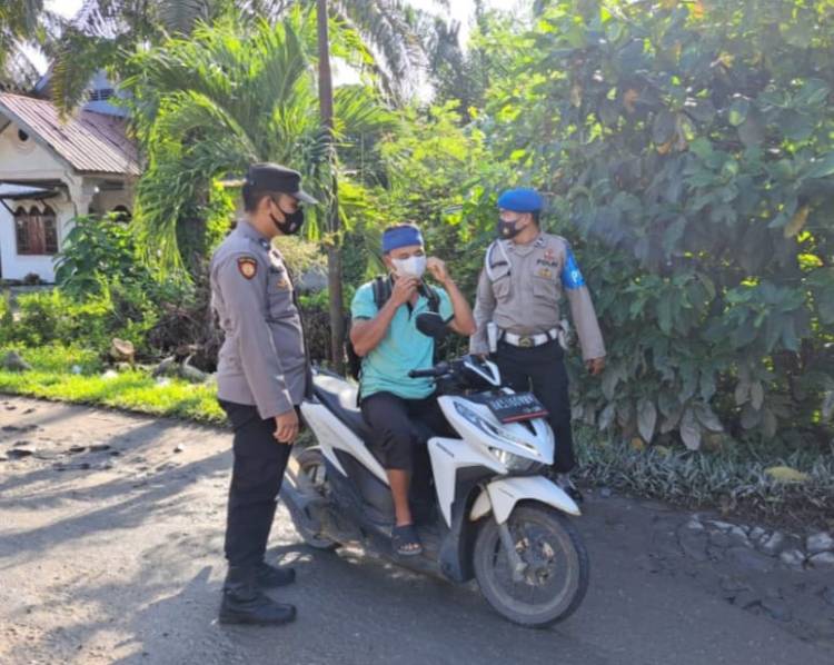 Polsek Bandar Pulau Asahan Kembali Gelar Operasi Yustisi