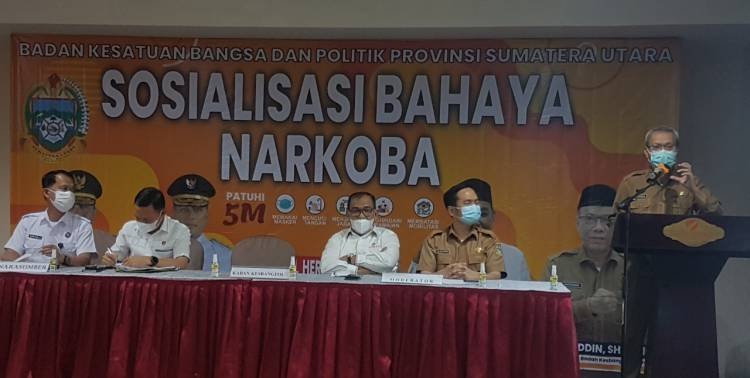 Sosialisasi Bahaya Narkoba, Pemprov Siapkan Anggaran untuk Rehabilitasi Korban Narkoba