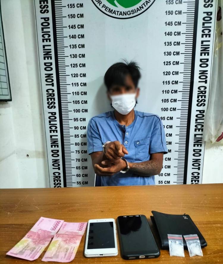 Edarkan Narkoba di Jalan Medan, Man Pesong Diciduk Polisi 