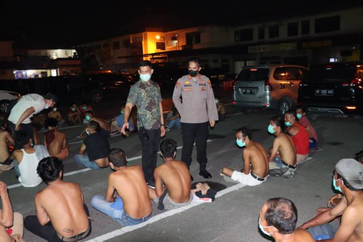 Polrestabes Medan Jaring Puluhan Preman