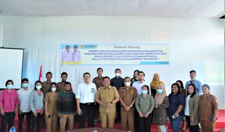 15 Bumdes di Dairi Dibekali Pengelolaan Keuangan Melalui Aplikasi SIA
