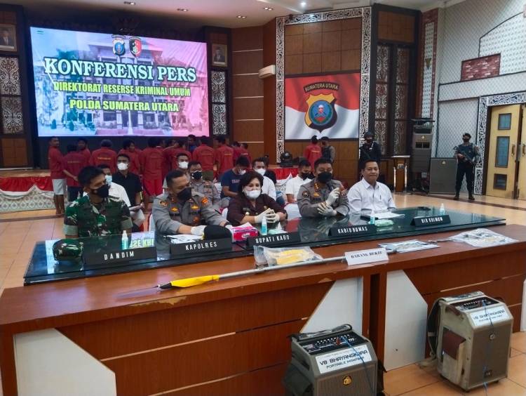 Konflik di Puncak 2000 Siosar, Polisi Tetapkan 17 Tersangka