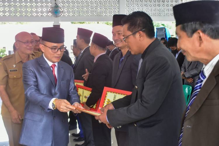 Sekda Nisbar Ingatkan ASN Kerja Optimis dan Profesional