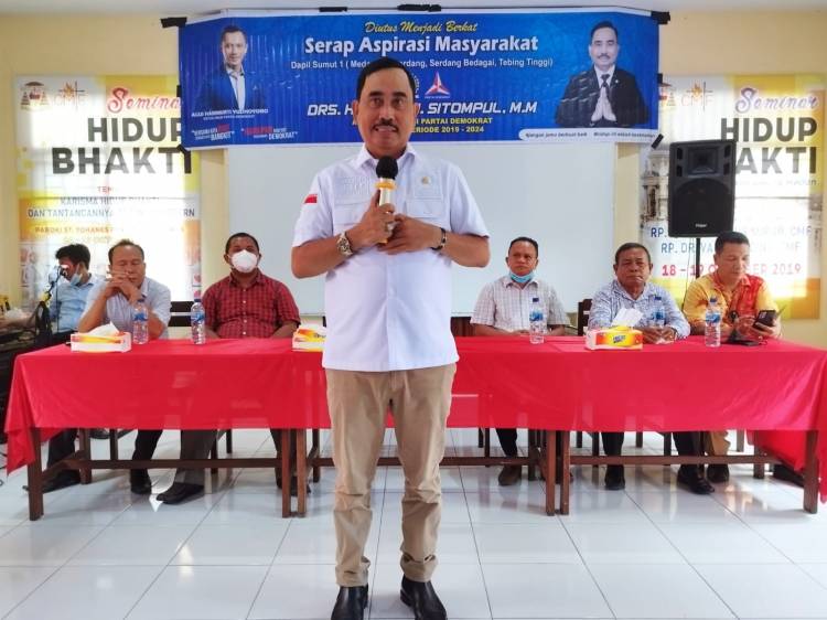 Anggota DPR RI Hendrik Sitompul Serap Aspirasi di Luar Dapil untuk Temukan Solusi Terpadu Persoalan Warga