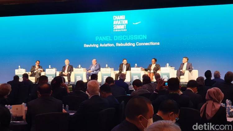 Di Changi Aviation Summit, Menhub Bicara Industri Penerbangan RI Mulai Pulih