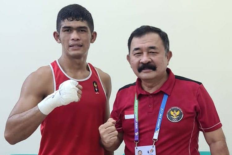 SEA Games: Menang, Sarohatua Tantang Petinju Filipina di Semifinal