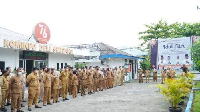 Kehadiran ASN di Deliserdang 97,07 %, Wabup Ajak Segera Bekerja