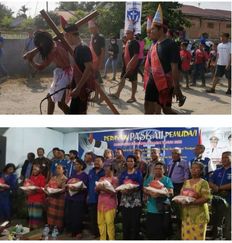 Seribuan Umat Kristiani Meriahkan Perayaan Paskah Pemuda Kabupaten Sergai