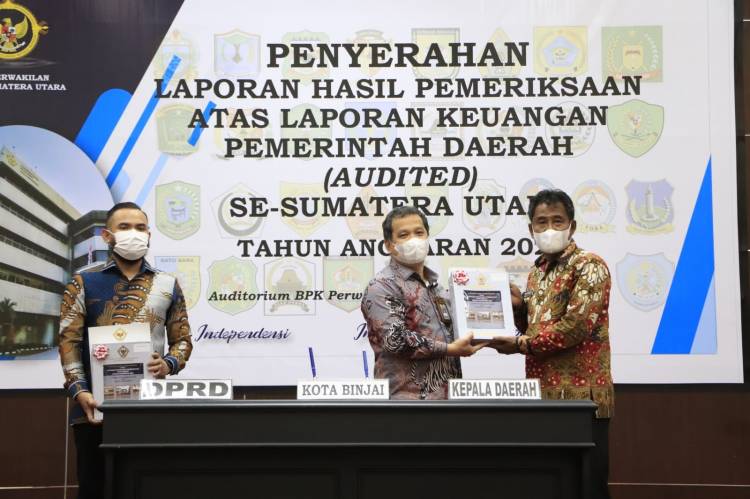 Pemko Binjai Raih Opini WTP Enam Kali Berturut-turut