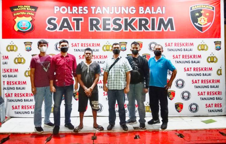 Satreskrim Polres Tanjungbalai Ringkus Pelaku Pembunuhan