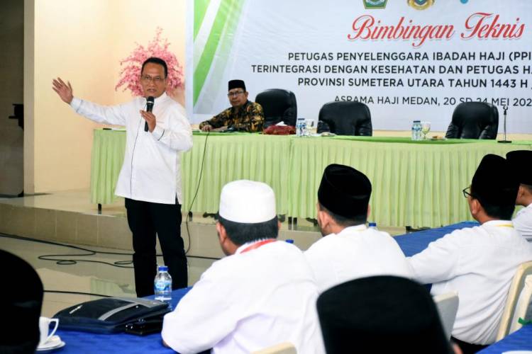 Afifi Lubis Minta Petugas Haji Sumut Menjaga Nama Baik