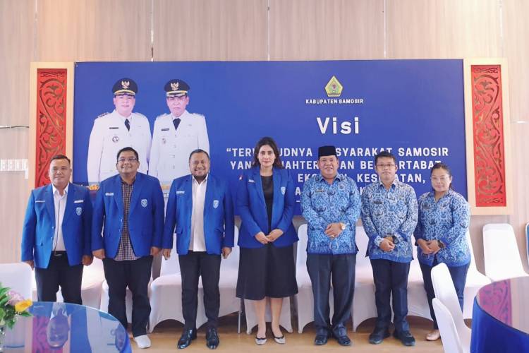 Bupati Vandiko Dukung GAMKI Adakan Temu Nasional dan Festival Ekonomi Gotong Royong di Samosir