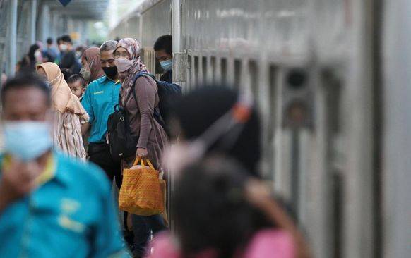 59.556 Pelanggan Gunakan Moda Transportasi KA Masa Lebaran di Sumut