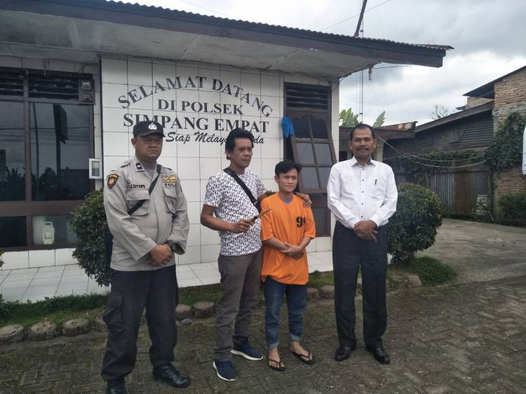 Pelaku Penikaman Kadus Gongsol di Karo Diamankan Polisi