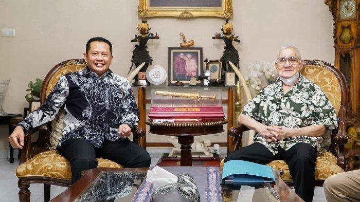 Bamsoet Kunjungi Wapres RI ke-6, Bahas Kaji Ulang Amandemen UUD 1945