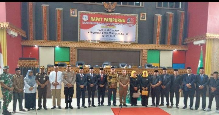 DPRK Gelar Rapat Paripurna HUT ke-48 Agara